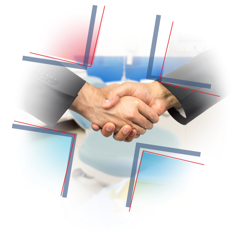 Stretta di mano tra due persone