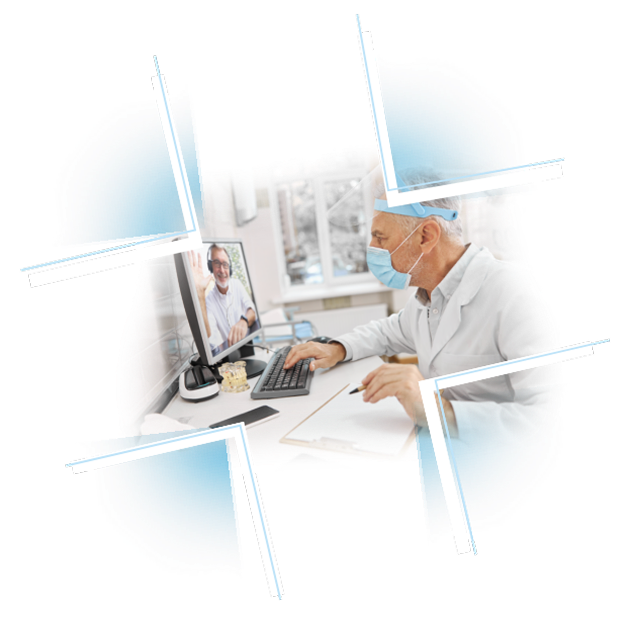 Servizio PRONTO FAS in cui il il dentista effettua una televisita odontoiatrica